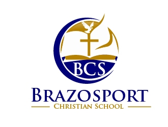 Brazosport Christian School logo design by art-design