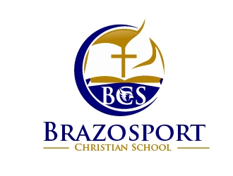 Brazosport Christian School logo design by art-design