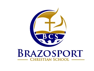 Brazosport Christian School logo design by art-design