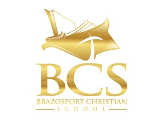 Brazosport Christian School logo design by Suvendu