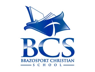 Brazosport Christian School logo design by Suvendu