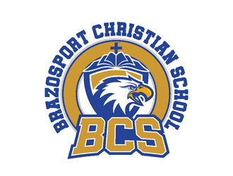 Brazosport Christian School logo design by coco