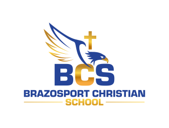 Brazosport Christian School logo design by ingepro