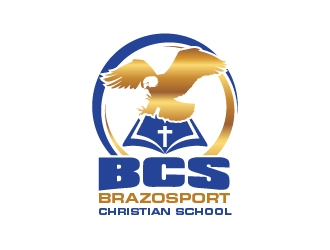 Brazosport Christian School logo design by cybil