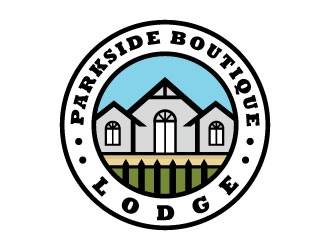 Parkside Boutique Lodge logo design by Suvendu