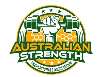 Australian Strength Professionals Association logo design by DreamLogoDesign