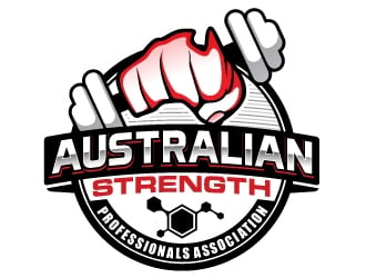 Australian Strength Professionals Association logo design by nexgen