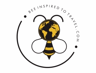 Bee inspired to travel logo design by Ibbalembun