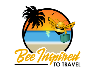 Bee inspired to travel logo design by Kruger