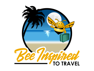 Bee inspired to travel logo design by Kruger