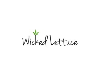 Wicked Lettuce logo design by Diancox