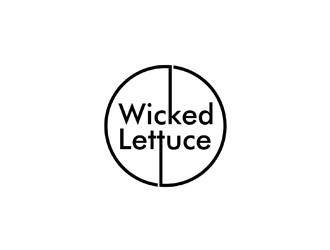 Wicked Lettuce logo design by johana
