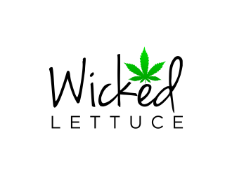 Wicked Lettuce logo design by Purwoko21