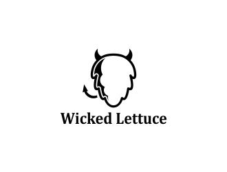 Wicked Lettuce logo design by SmartTaste