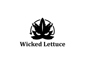 Wicked Lettuce logo design by SmartTaste