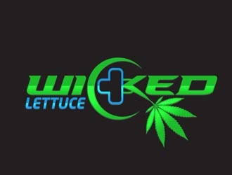 Wicked Lettuce logo design by DreamLogoDesign
