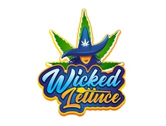 Wicked Lettuce logo design by DreamLogoDesign