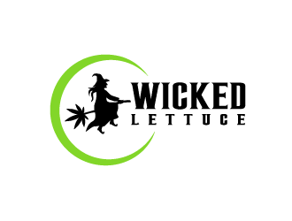 Wicked Lettuce logo design by Andri