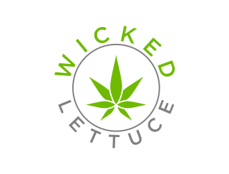 Wicked Lettuce logo design by savana