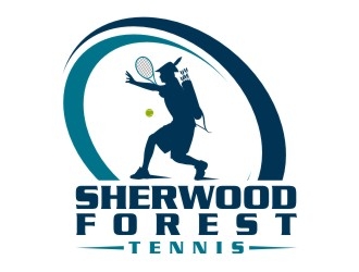 Sherwood Forest tennis logo design by dibyo
