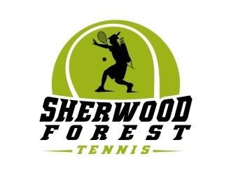 Sherwood Forest tennis logo design by dibyo
