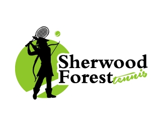 Sherwood Forest tennis logo design by KDesigns