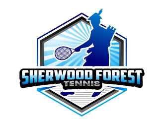 Sherwood Forest tennis logo design by uttam