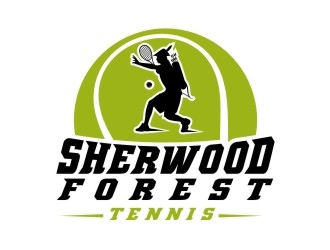 Sherwood Forest tennis logo design by dibyo