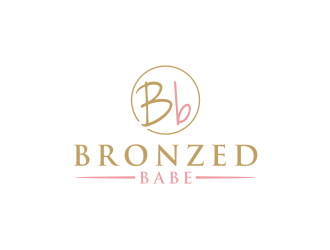 Bronzed Babe  logo design by bricton