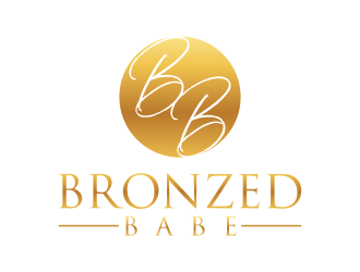 Bronzed Babe  logo design by RIANW
