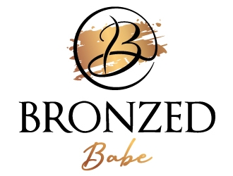 Bronzed Babe  logo design by MonkDesign
