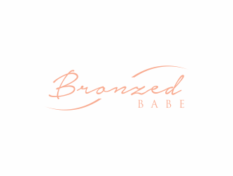 Bronzed Babe  logo design by santrie
