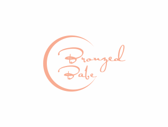 Bronzed Babe  logo design by santrie