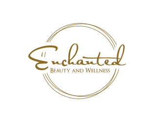 Enchanted Beauty and Wellness logo design by Greenlight