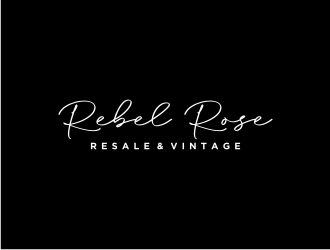 Rebel Rose - Resale & Vintage logo design by bricton