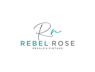 Rebel Rose - Resale & Vintage logo design by bricton