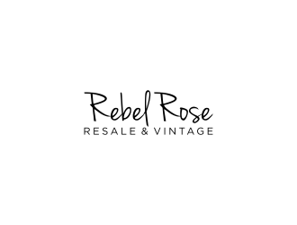 Rebel Rose - Resale & Vintage logo design by dewipadi