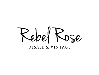 Rebel Rose - Resale & Vintage logo design by Creativeminds