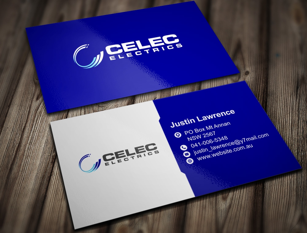 CELEC Electrics logo design by Kindo