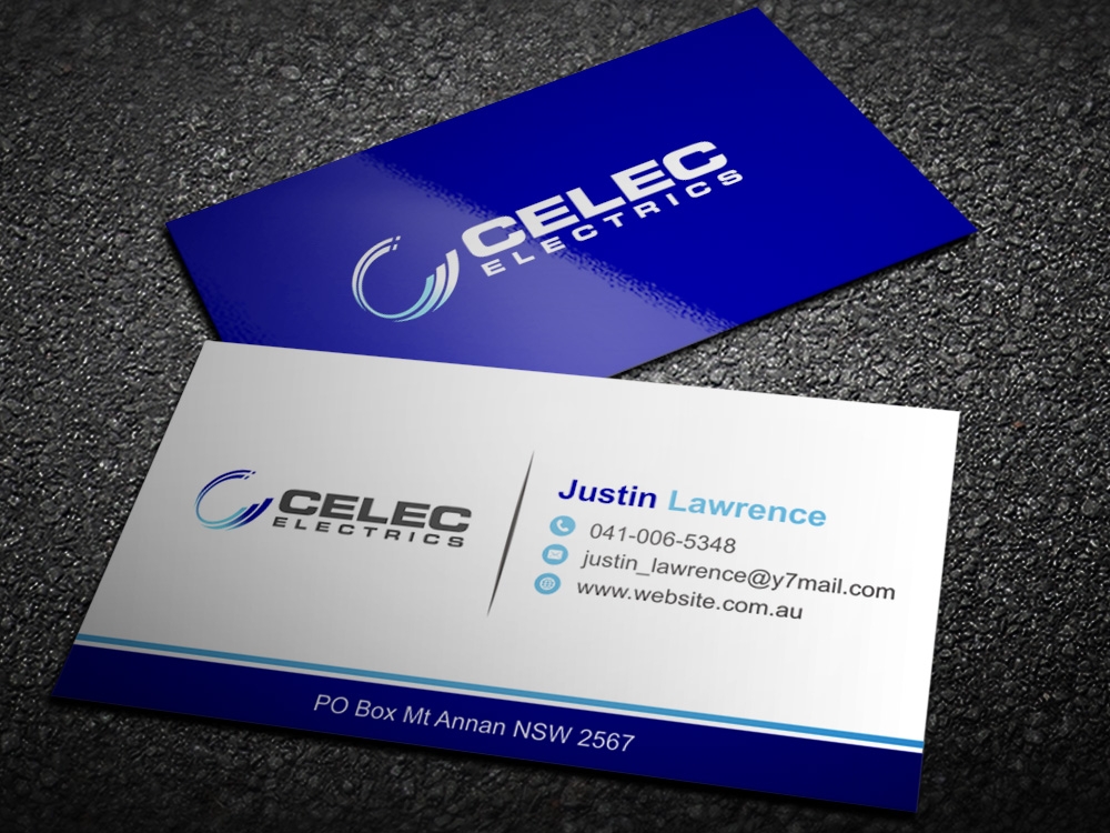 CELEC Electrics logo design by Kindo