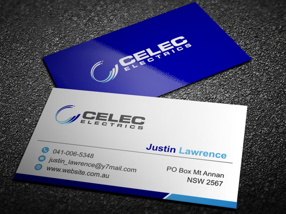 CELEC Electrics logo design by Kindo