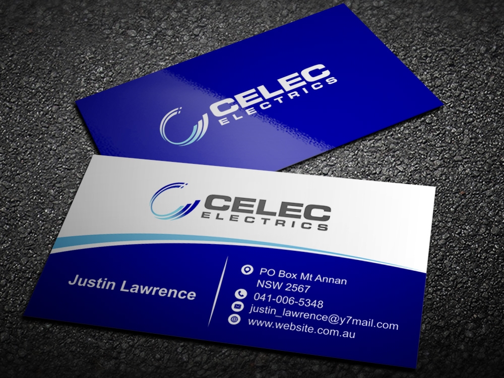 CELEC Electrics logo design by Kindo