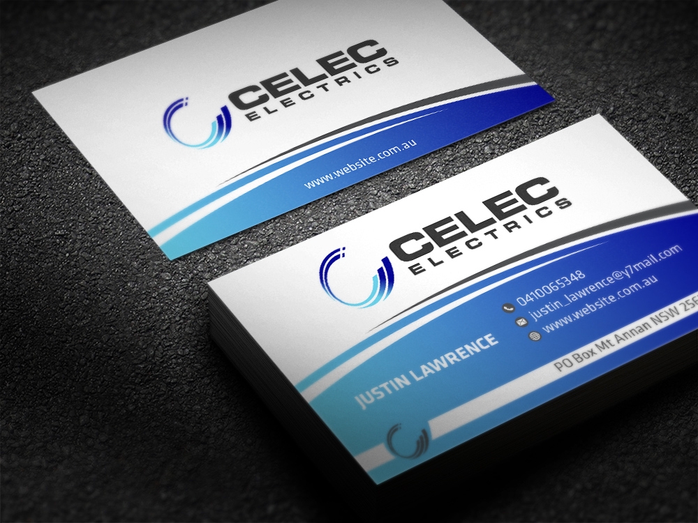CELEC Electrics logo design by scriotx