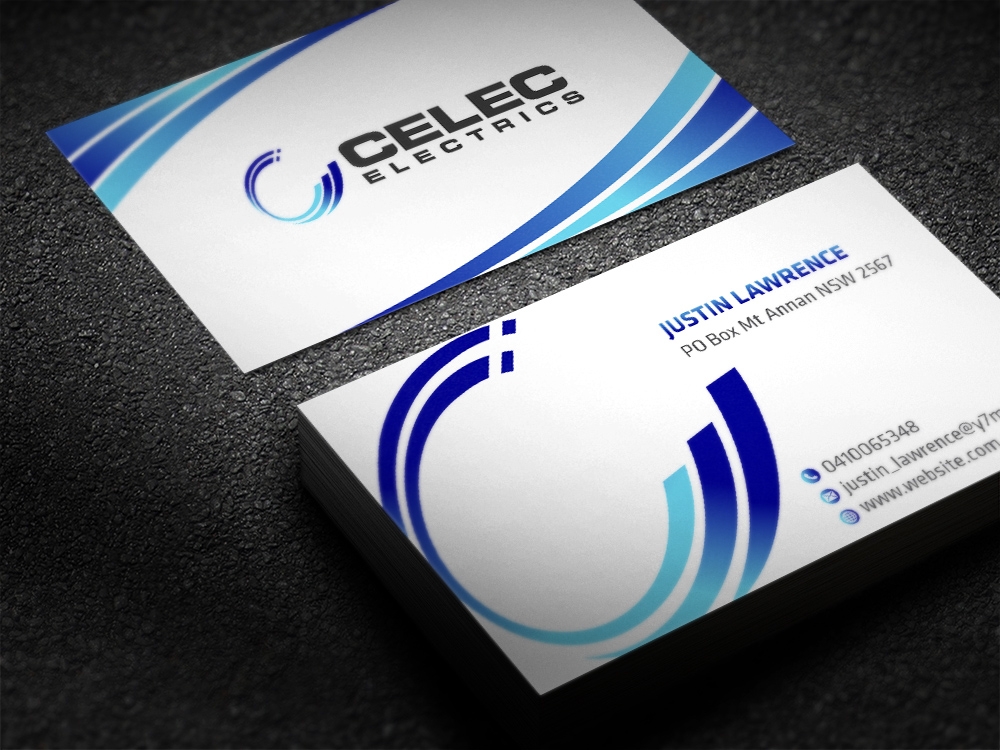 CELEC Electrics logo design by scriotx