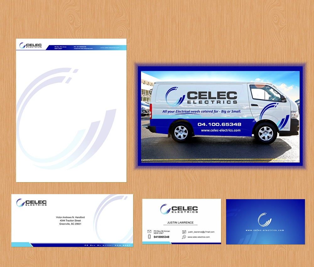 CELEC Electrics logo design by Coolwanz