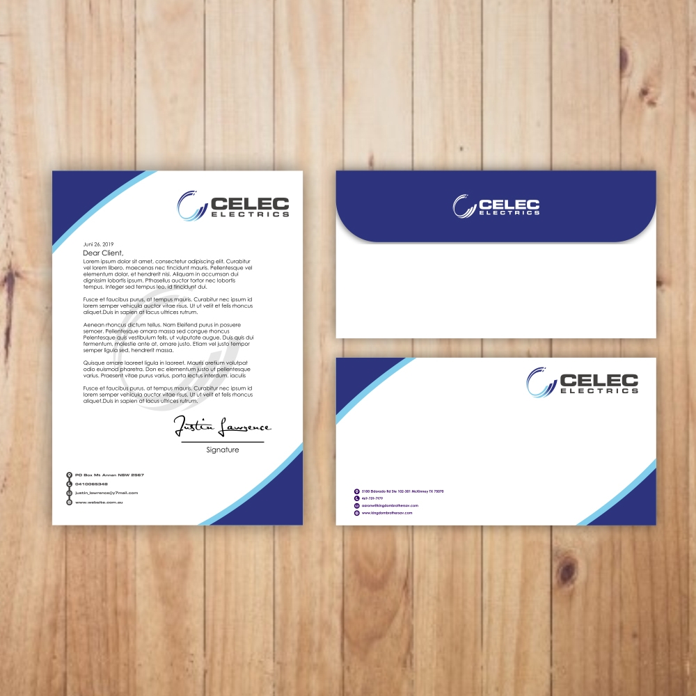 CELEC Electrics logo design by IrvanB