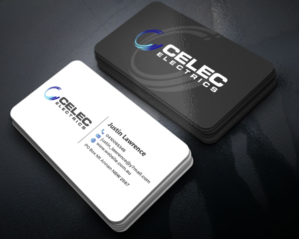 CELEC Electrics logo design by Boomstudioz