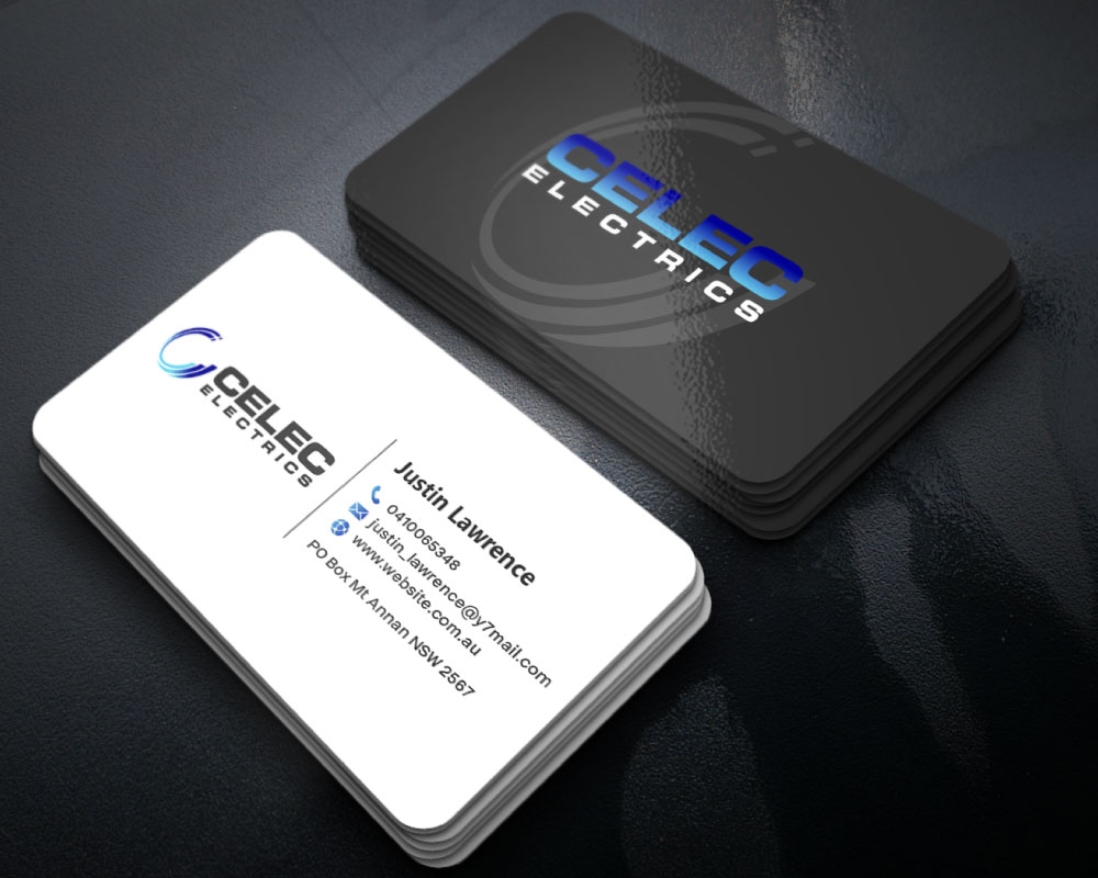 CELEC Electrics logo design by Boomstudioz