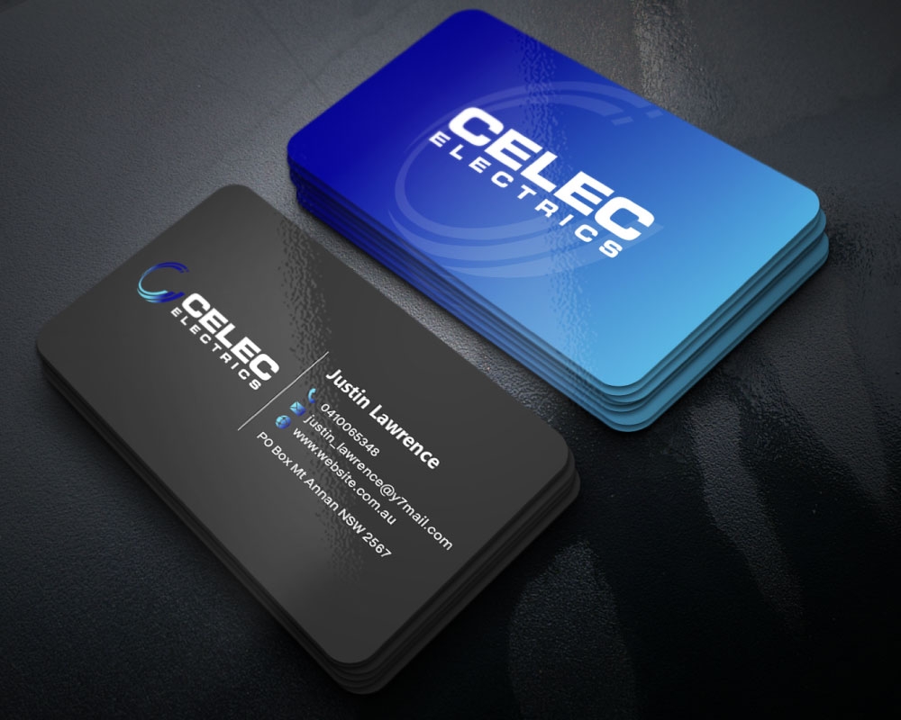 CELEC Electrics logo design by Boomstudioz