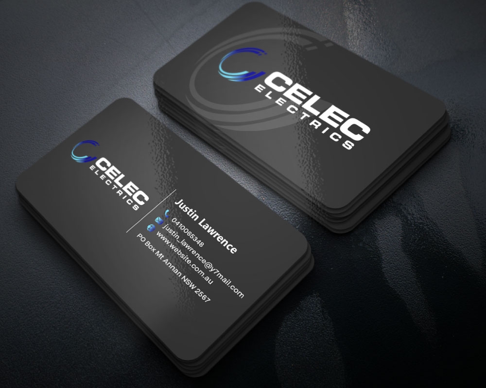 CELEC Electrics logo design by Boomstudioz